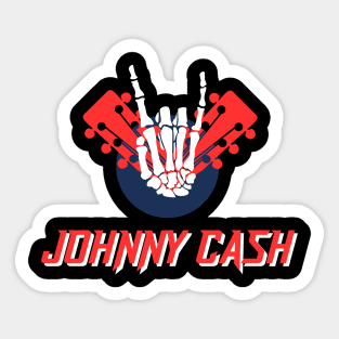 Johnny Cash Sticker